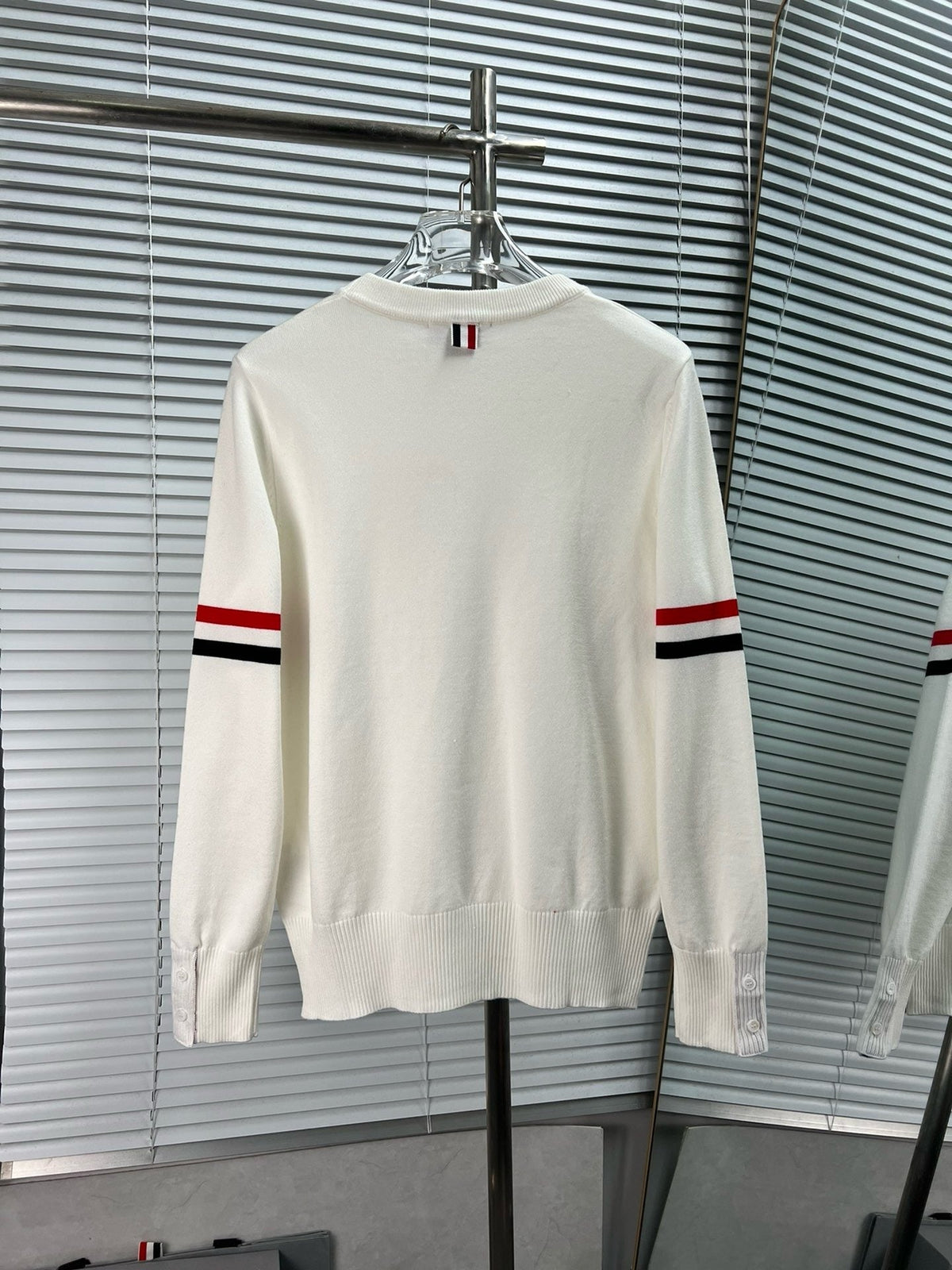 RWB Crewneck Cream Sweater - Men's