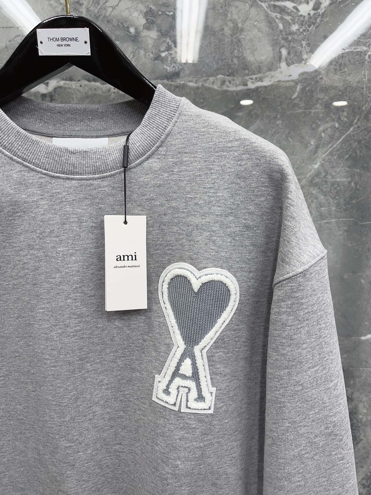 Black and White Sweatshirt - Men's