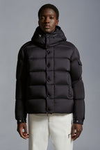 Black Puffer Jacket - Men's