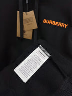 Black Cotton Plain Zip-Through - Men's