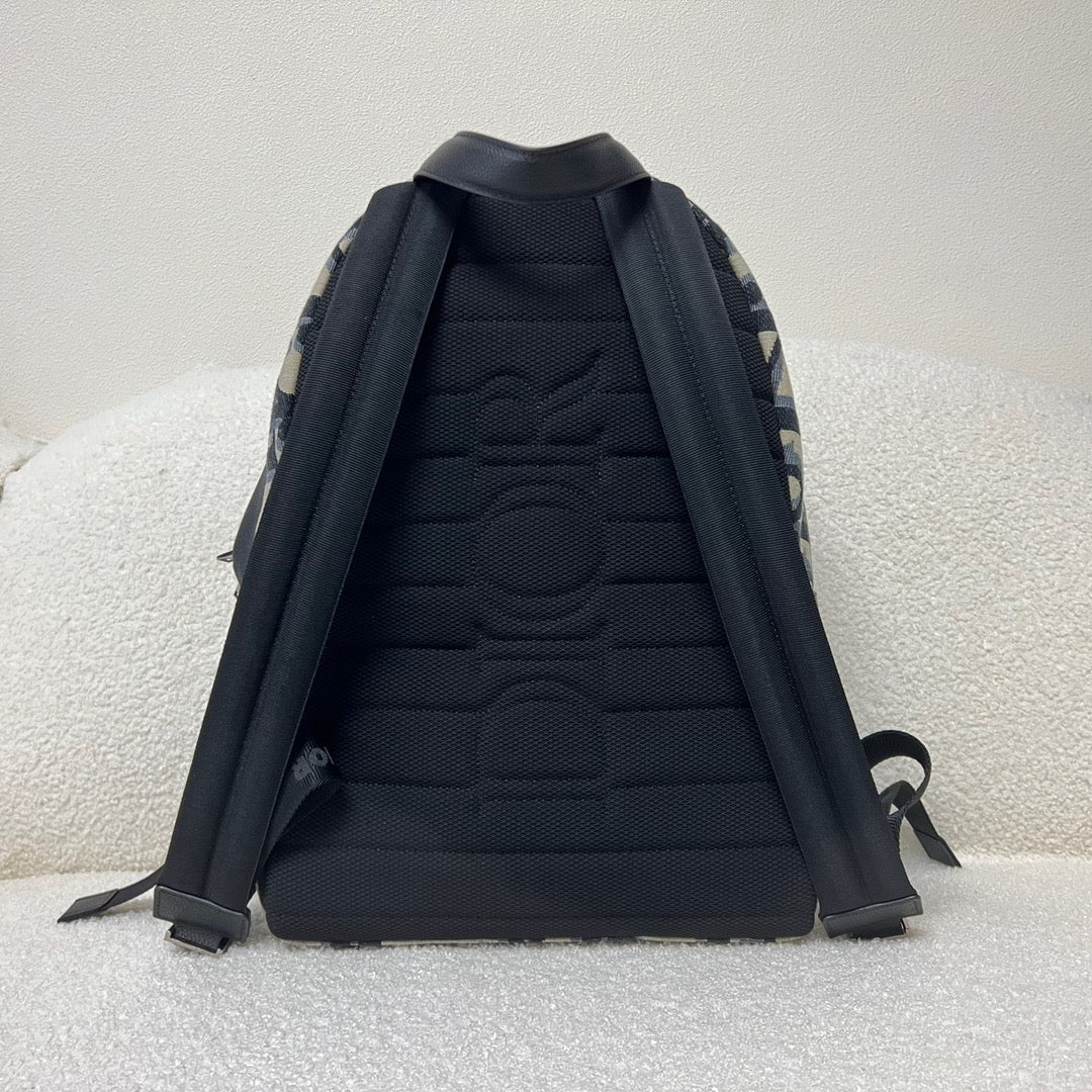 Classic Oblique Black Backpack