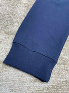 Navy Cotton Arch Graphic Crewneck - Men's