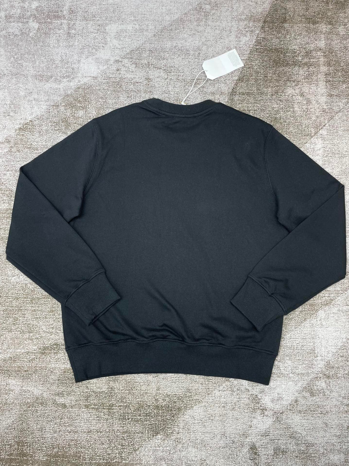 Navy Cotton Landscape Graphic Crewneck - Men's