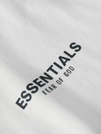 Essentials White Small Logo Sweatshirt - Men's