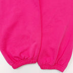 Pink Cotton Graphic Joggers - Men's