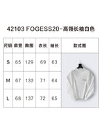 Essentials White Small Logo Sweatshirt - Men's