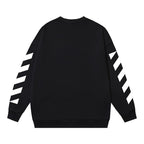 Bold Diagonal Arrows Sweatshirt - Men's