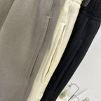 Black Cotton Logo Joggers - Men's