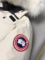 Black and White Parka - Men's