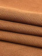 Orange Cotton Plain Short-Sleeve - Men's