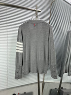4-Bar Cardigan Navy - Men's