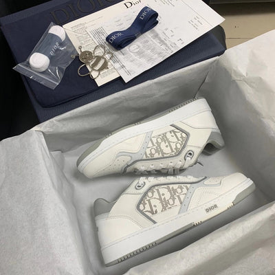 B27 Low White Oblique Sneakers