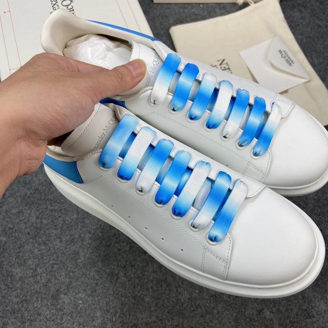 Oversized Blue Tab Sneakers
