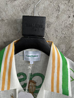 Tennis Print Silk Shirt - Men's