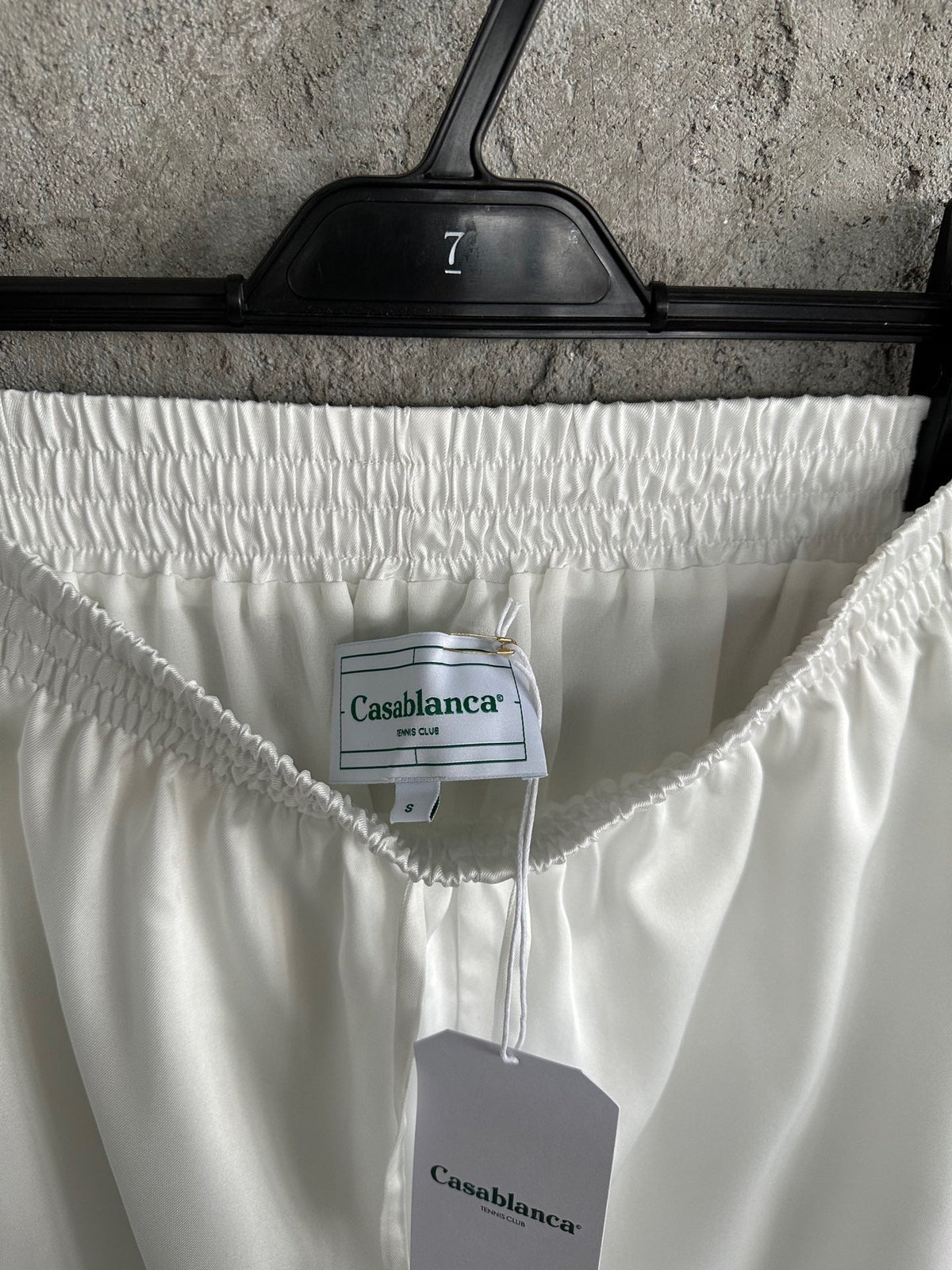 Pastel Trim Silk Shorts - Men's