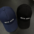 Black and Blue Cap