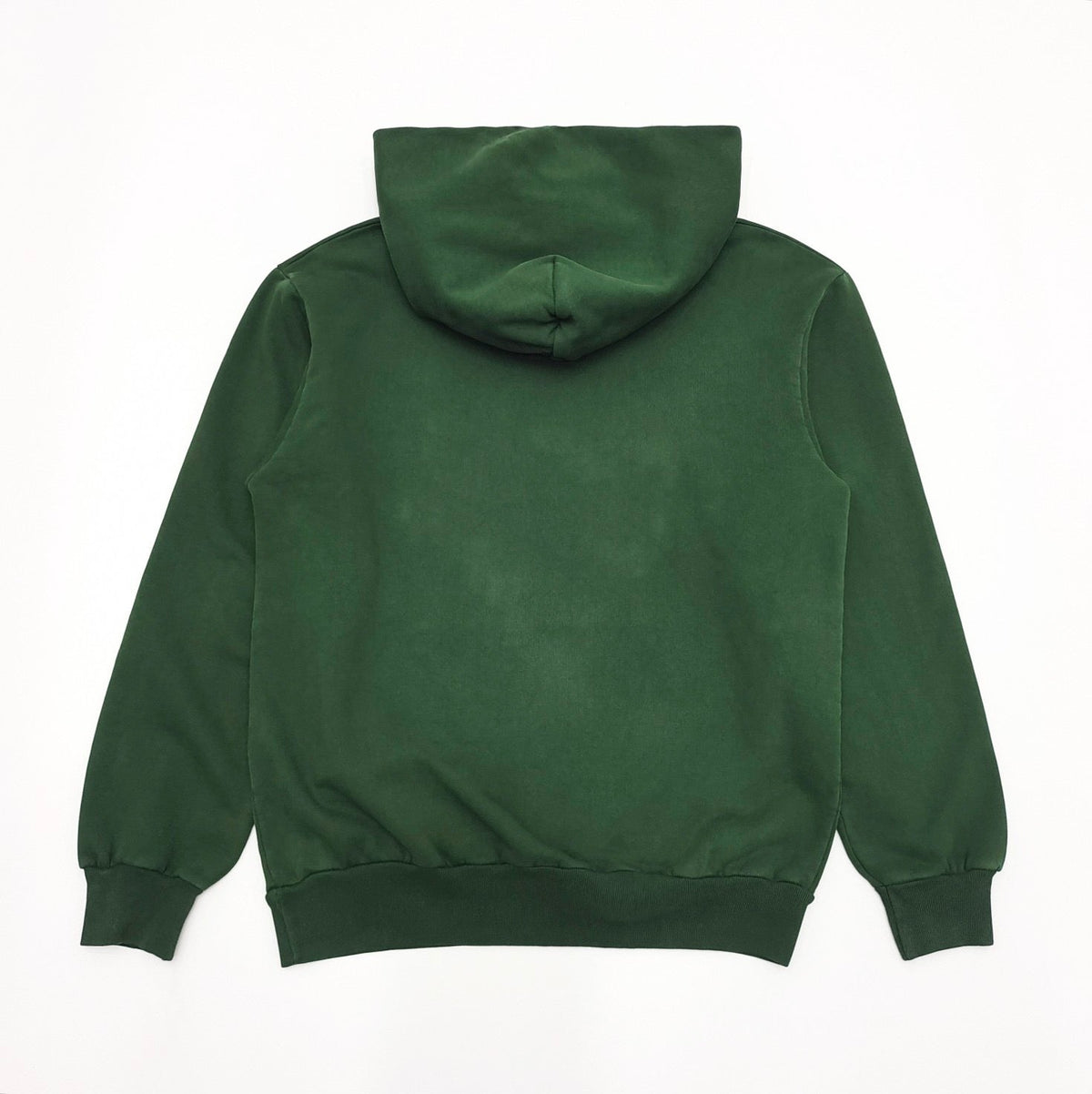 Green Cotton Graphic Pullover - Men's