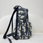 Classic Oblique Black Backpack