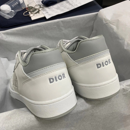B27 Low White Oblique Sneakers