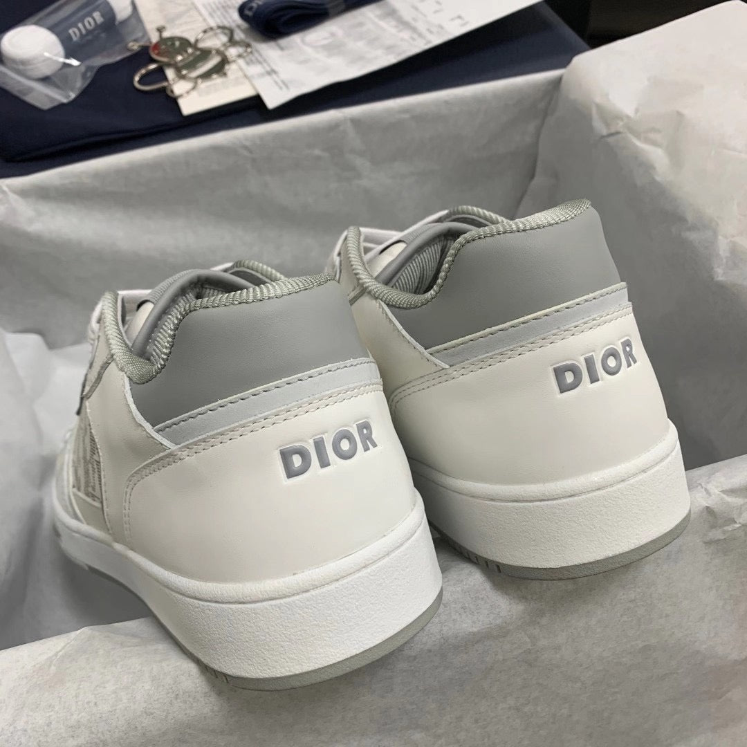 B27 Low White Oblique Sneakers