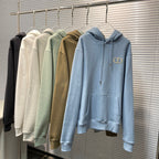 Navy Cotton Plain Pullover - Men's