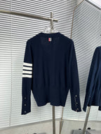 4-Bar Cardigan Navy - Men's