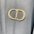 Navy Cotton Plain Pullover - Men's