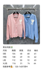 Light Blue and Pink Sweater - Men's