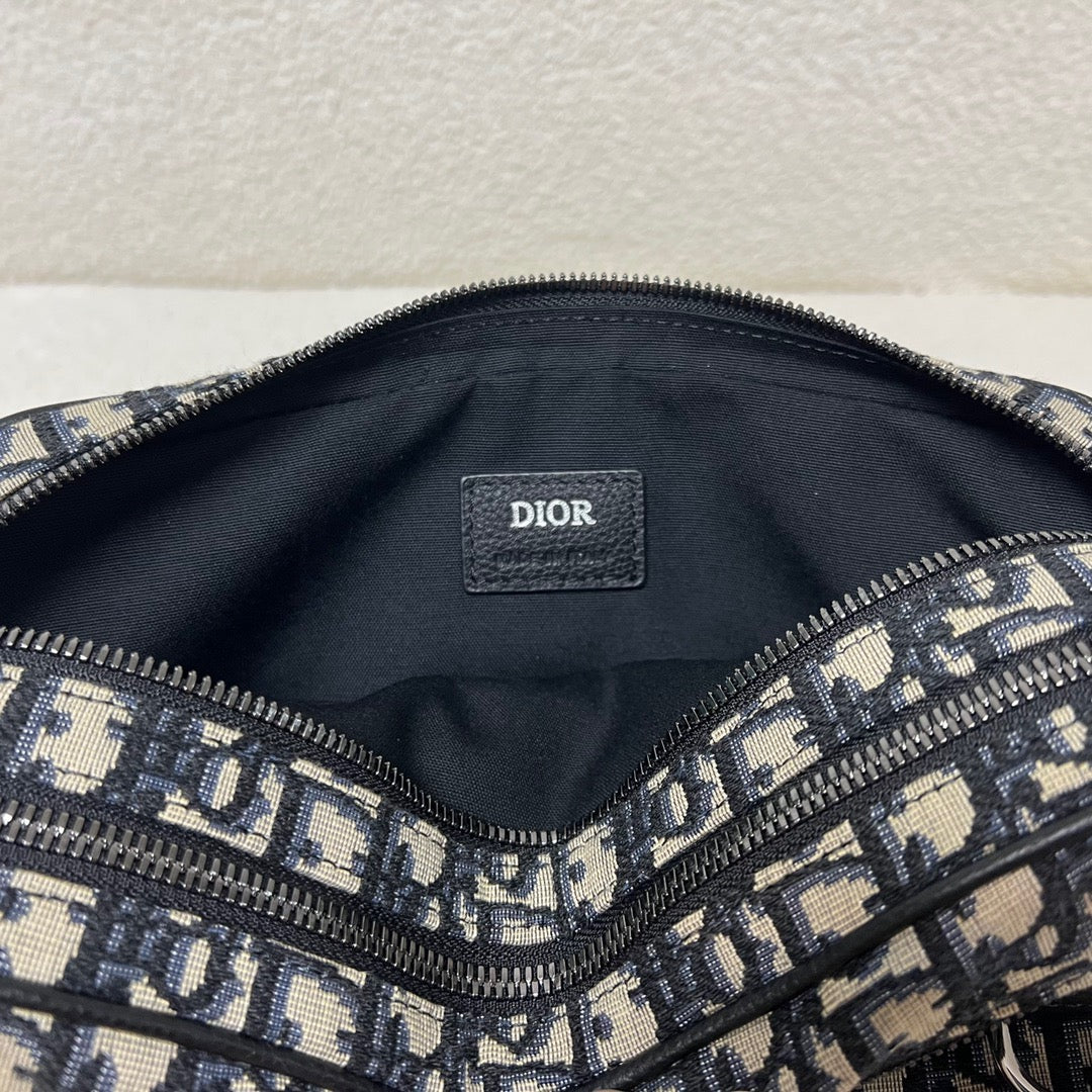 Black and Grey Crossbody Bag