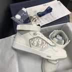 B27 High-Top White Sneakers