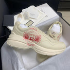 Rhyton Red Logo Sneakers