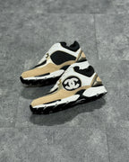 White Mesh Colourblock Chunky - Women's