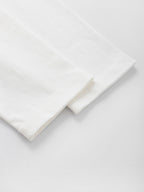 Black Cotton Tonal Text Crewneck - Men's