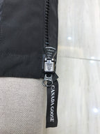 Black Nylon Arm Patch Gilet - Men's