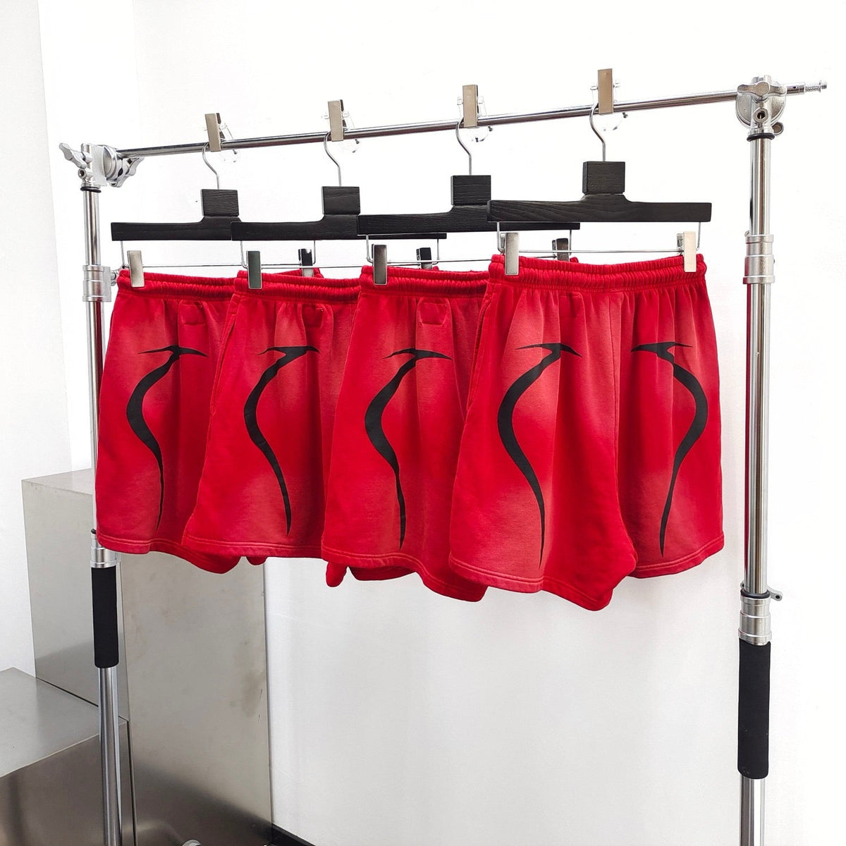 Dark Red Shorts - Men's