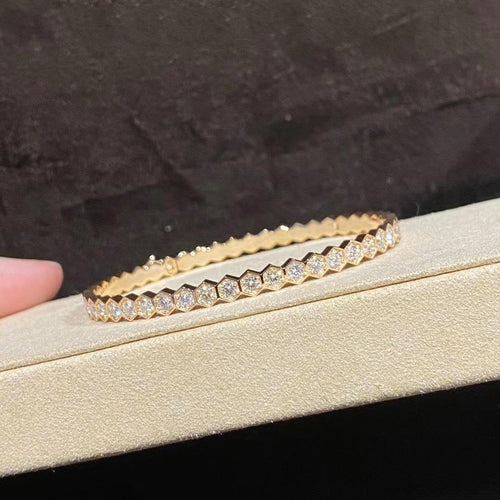 Bee Love Gold Bracelet Full Diamond – LUX VERSE Luxury Designer Fashion Outlet