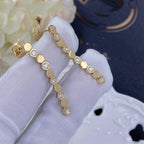 Bee Love Gold Diamond Long Earrings – LUX VERSE Luxury Designer Fashion Outlet