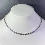 Bee Love Silver Necklace Diamond – LUX VERSE Luxury Designer Fashion Outlet