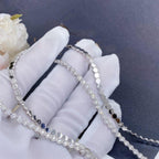 Bee Love Silver Diamond Necklace – LUX VERSE Luxury Designer Fashion Outlet