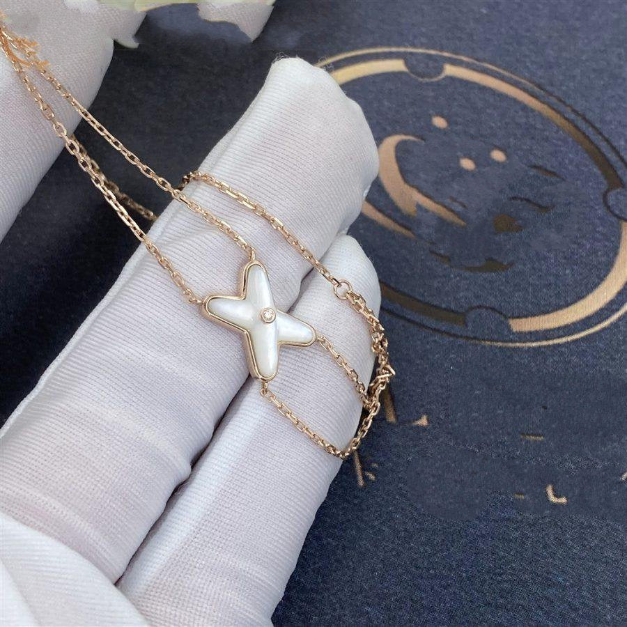 Jeux Bracelet White Mop Rose Gold 1 Diamond – LUX VERSE Luxury Designer Fashion Outlet