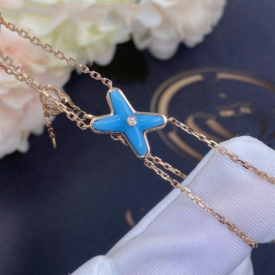 Jeux Bracelet Turquoise Rose Gold 1 Diamond – LUX VERSE Luxury Designer Fashion Outlet