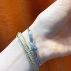 Jeux De Bracelet Silver Diamonds – LUX VERSE Luxury Designer Fashion Outlet