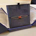 Jeux Bracelet Carnelian Rose Gold 1 Diamond – LUX VERSE Luxury Designer Fashion Outlet