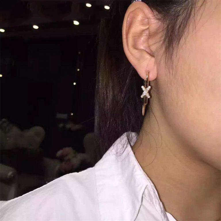 Jeux De Earrings Diamond – LUX VERSE Luxury Designer Fashion Outlet