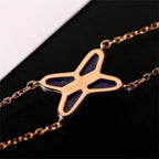 Jeux Bracelet Agate Rose Gold 1 Diamond – LUX VERSE Luxury Designer Fashion Outlet