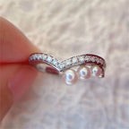 Josephine Silver Diamond Ring – LUX VERSE Luxury Designer Fashion Outlet