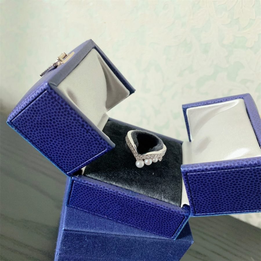 Josephine Silver Diamond Ring – LUX VERSE Luxury Designer Fashion Outlet