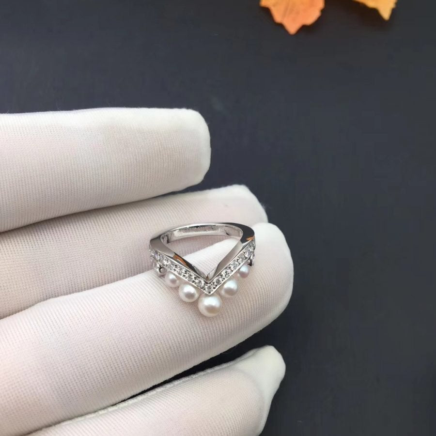 Josephine Ring Silver Diamond – LUX VERSE Luxury Designer Fashion Outlet
