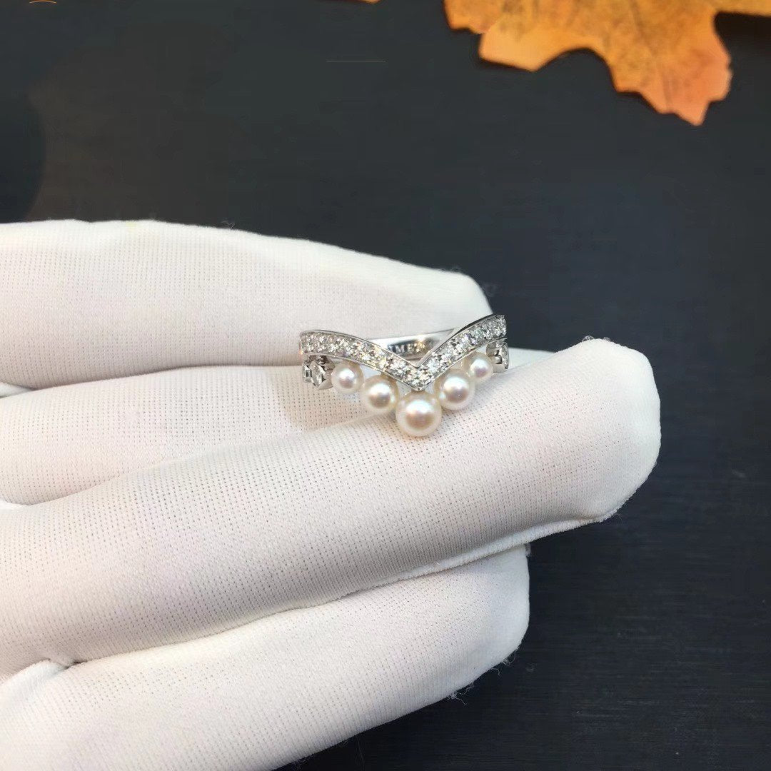 Josephine Ring Silver Diamond – LUX VERSE Luxury Designer Fashion Outlet