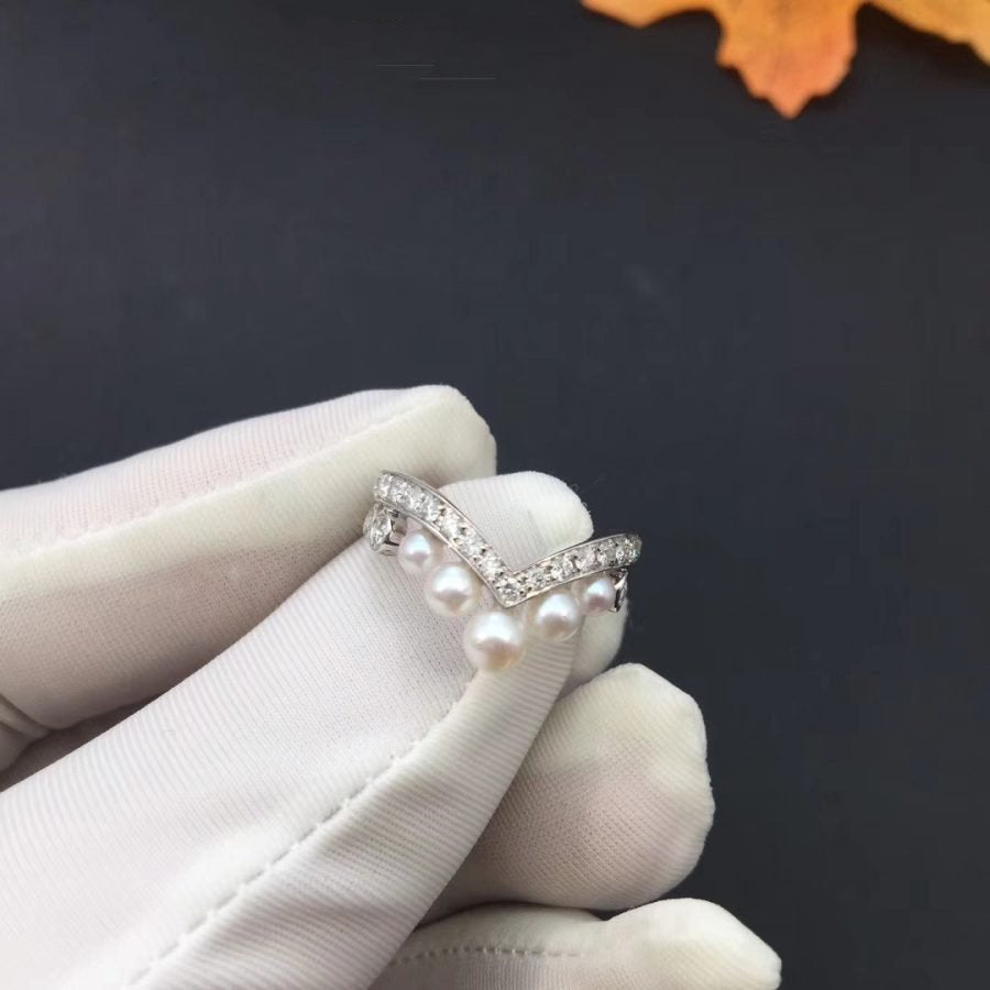 Josephine Ring Silver Diamond – LUX VERSE Luxury Designer Fashion Outlet